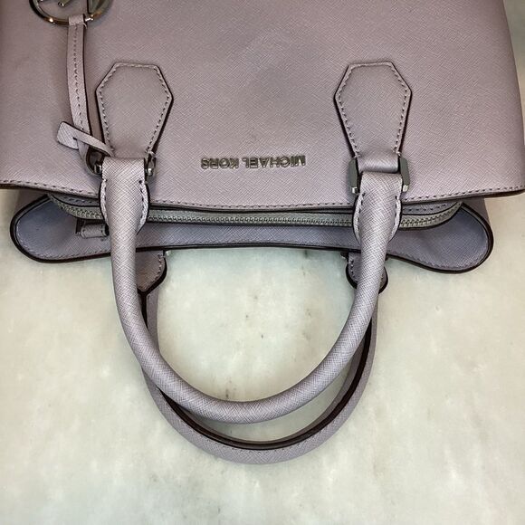 Michael Kors Bag Purse Handbag Leather Camille Crossbody Satchel Pocketbook - Picture 10 of 14